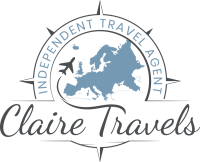 Claire-Travels-logo-design